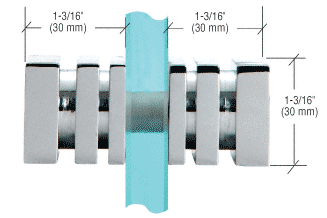Square Style Glass Door Knobs (SWG-05368)