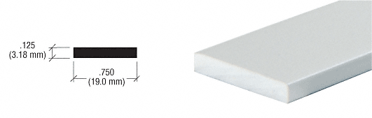 3/4" x 1/8" Aluminium Flat Bar Extrusion