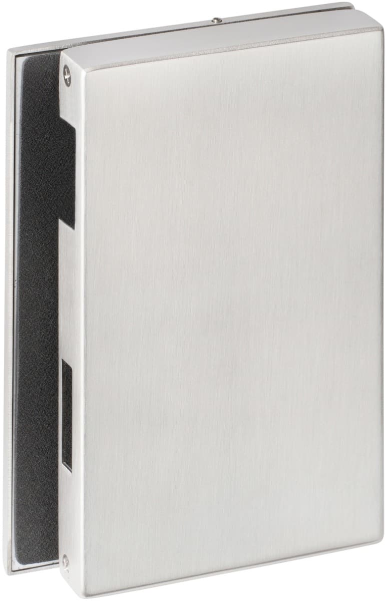 Square Strike Box for Office Glass Door Latches: left