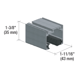 XL Series Door Frame Set with Deep Head Channel