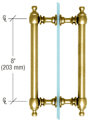 Colonial 8" Back-to-Back Pull Handles