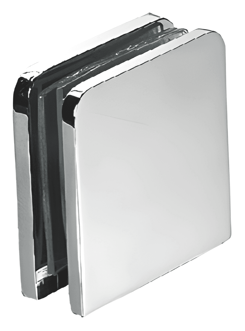 Glass to Wall Clamp, 5 mm Gap - SWGC833110A: Polished nickel