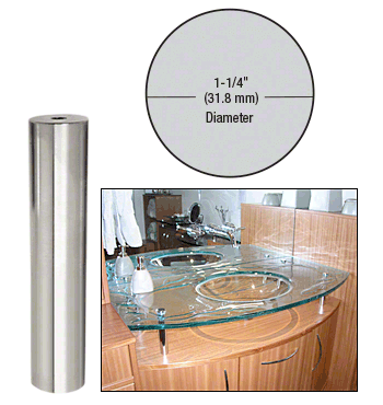Standoff Bases, 1-1/4" Diameter x 6" Long (SWG-04765)