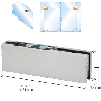 Adjustable European Top Door Patch Fitting (SWG-04550)
