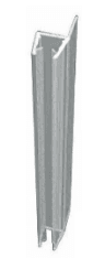 H Shower Seal with Soft Lip, for 10 & 12 mm Glass - SWSS-309B3 (10-12mm)