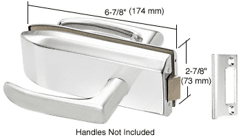 Glass Mounted Passage Latch (SWG-04666)