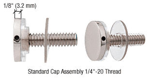 3/4 Inch Diameter Standoff Caps