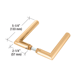 Modern Style Lever Handles for Glass Doors (SWG-04657)