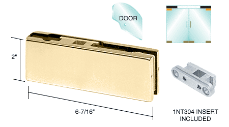 Top Door Patch for 9/16" Square Spindle Overhead Closer