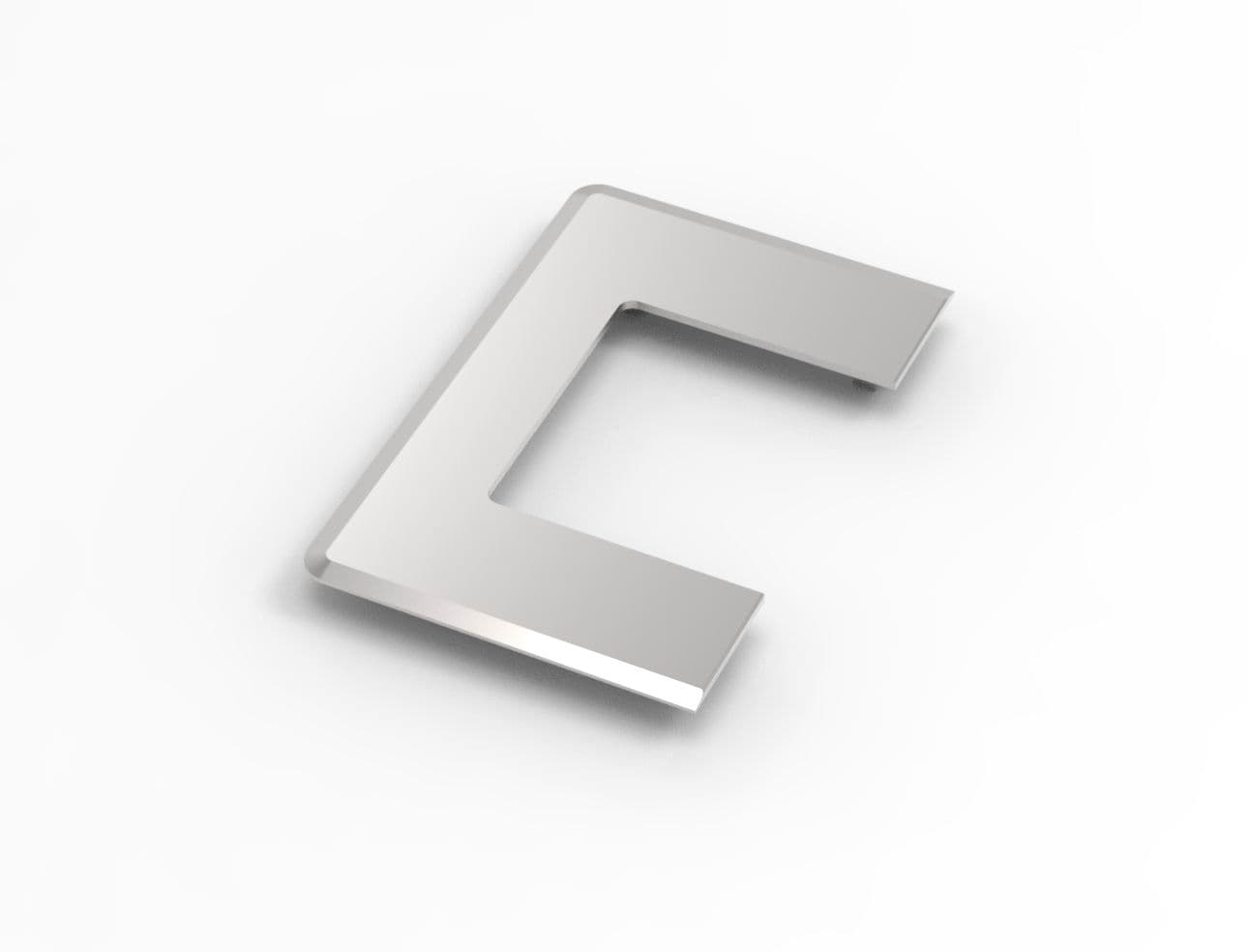 Murello Replacement Cover for Glass Cut-Out: Polished Chrome