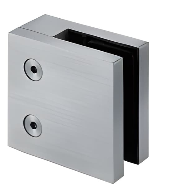 Square Shape Glass Clamp for 10 mm Glass - SWSQCLMP10
