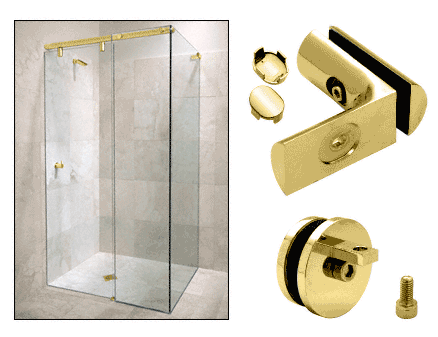Hydroslide 90 Degree Wall-to-Glass Accessory Kit (SWG-03849)