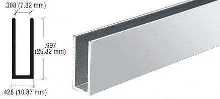 Short U-Channel Framing for Window Glass