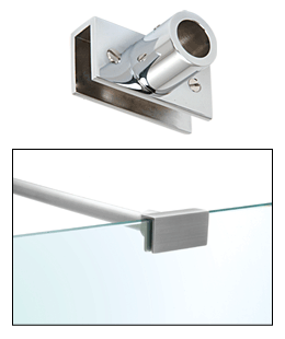 Adjustable Slimline Glass Mount Fitting (SWG-04854)