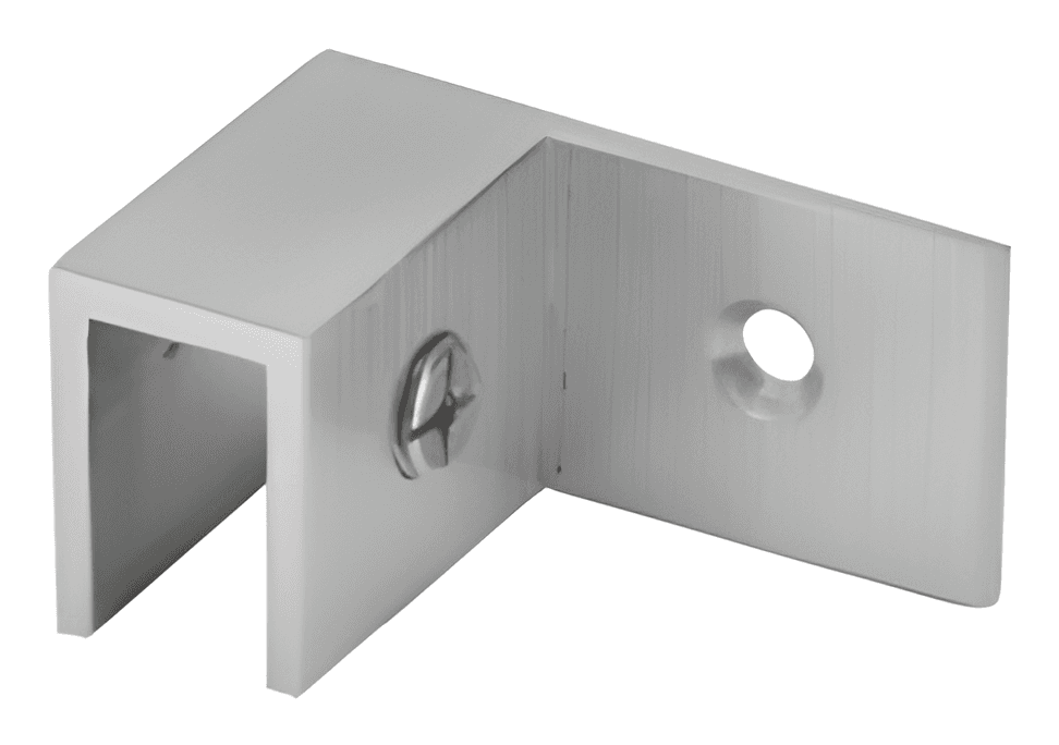 Glass to Wall Stiffener, 90 Degree - SWSB-M005L
