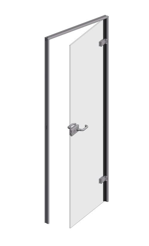Office Glass to Glass Door Frame Set