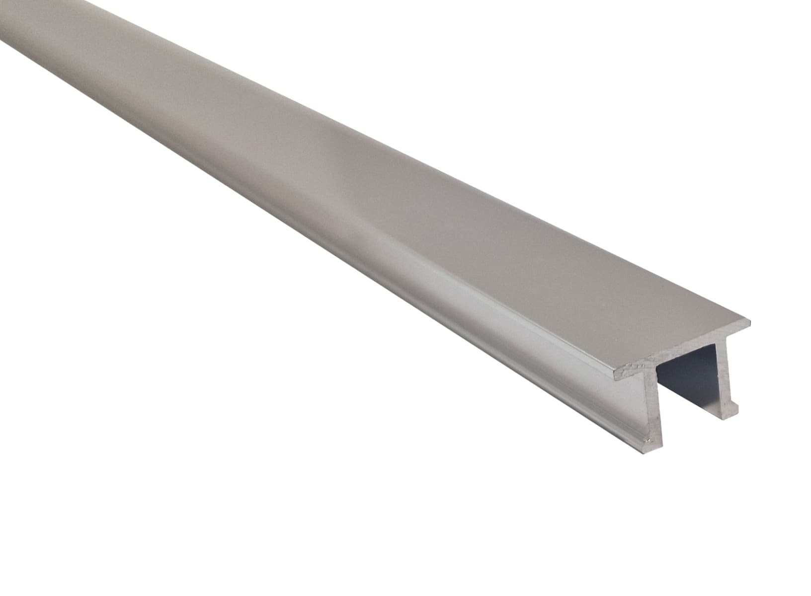 Shower Door Threshold, 2.4m: Brite Anodized