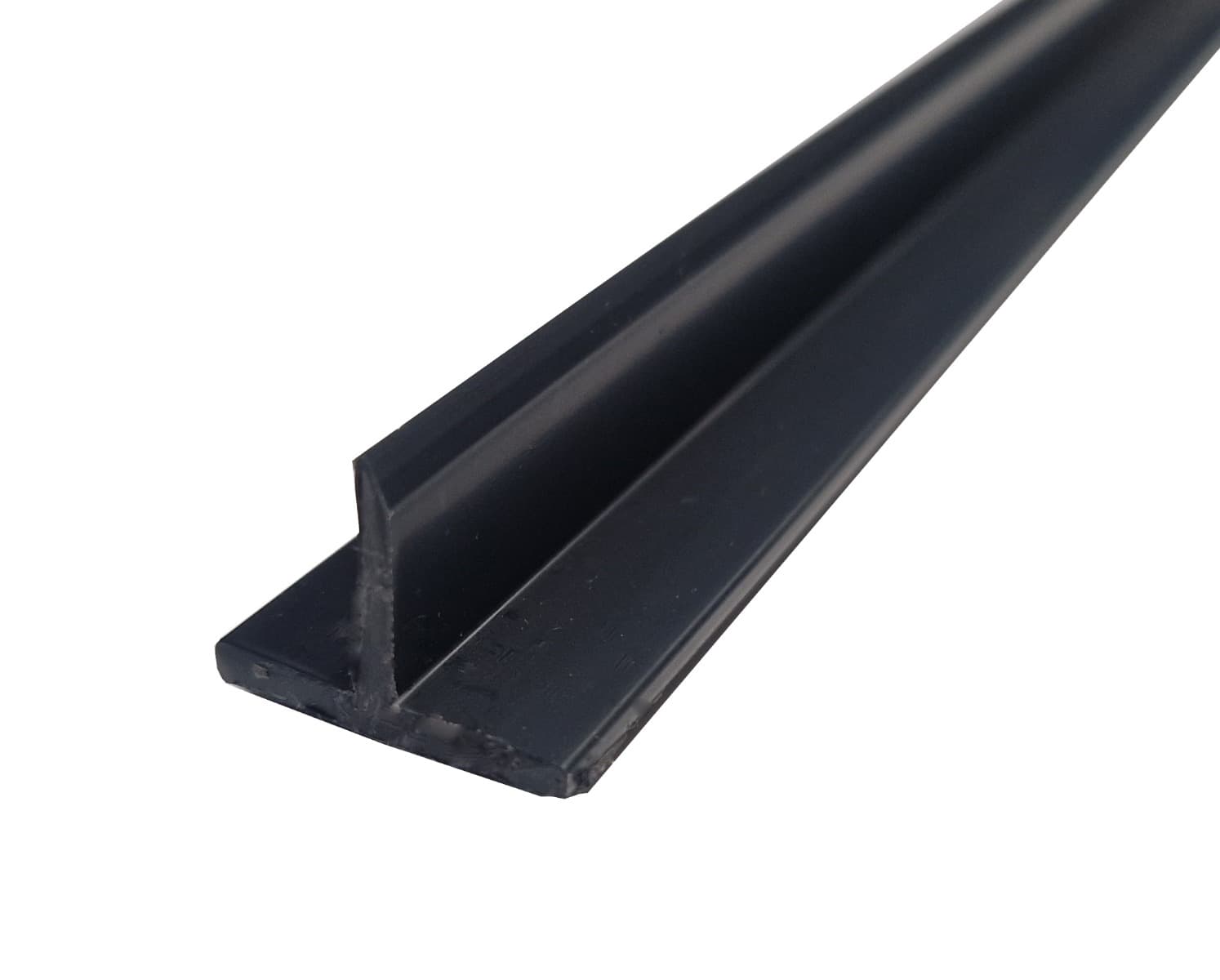 Frame Door T Seal 2.5m, Clear: Black
