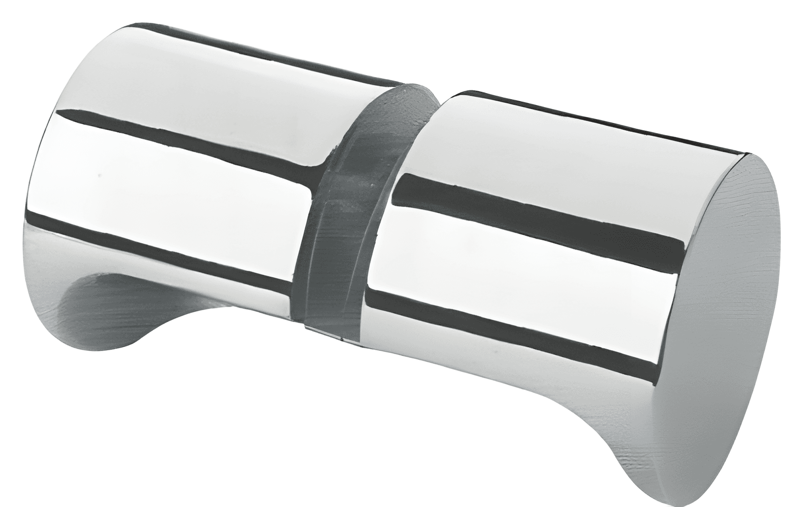 Shower Door Knob, Small and Unobtrusive - SWH8500T-09: Polished nickel