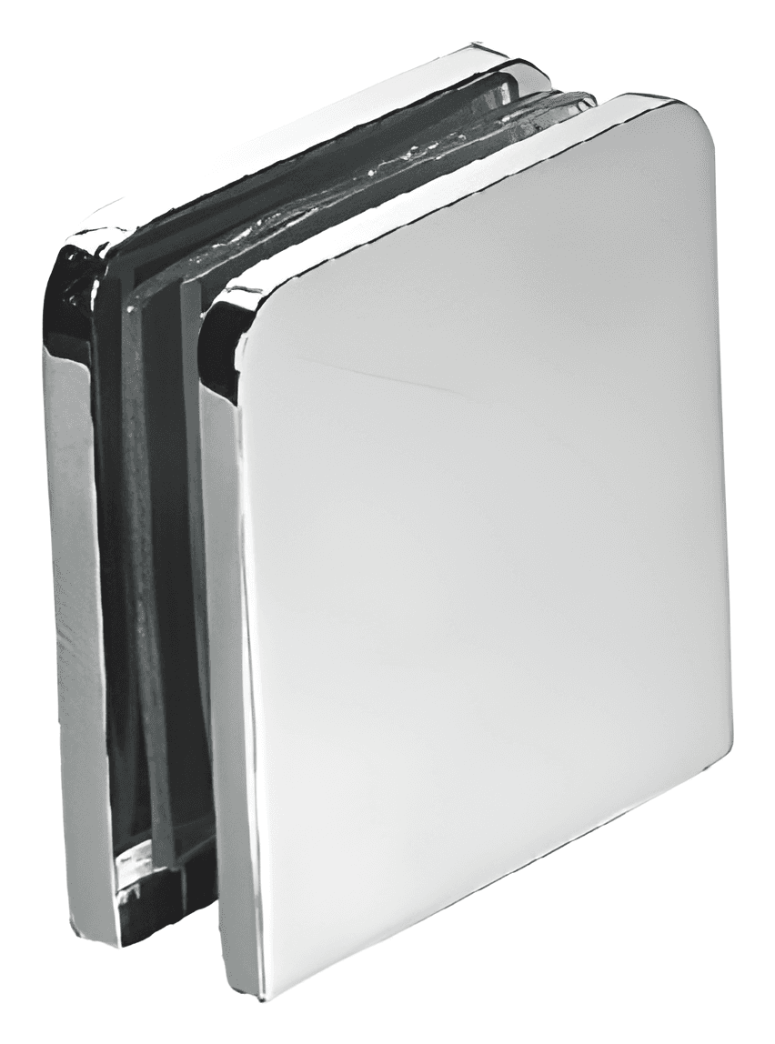 Glass to Wall Clamp, 5 mm Gap - SWGC833110: Polished nickel