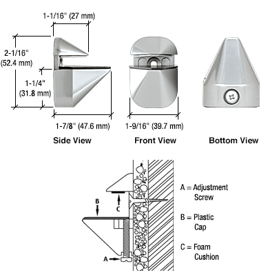 Adjustable Shelf Brackets (SWG-02672)