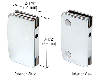 Lock Keeper for Swinging Glass Doors