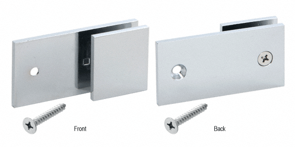 Y Inline Square Corner Glass Clamp (SWG-05603)