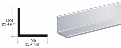 1" Angle Extrusion (SWG-02559)