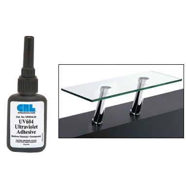 UV604 Medium Viscosity UV/Visible Light Adhesives: 30 g